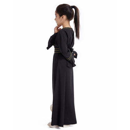Girls Black Abaya