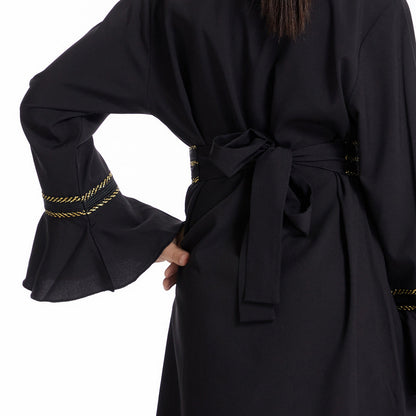 Girls Black Abaya