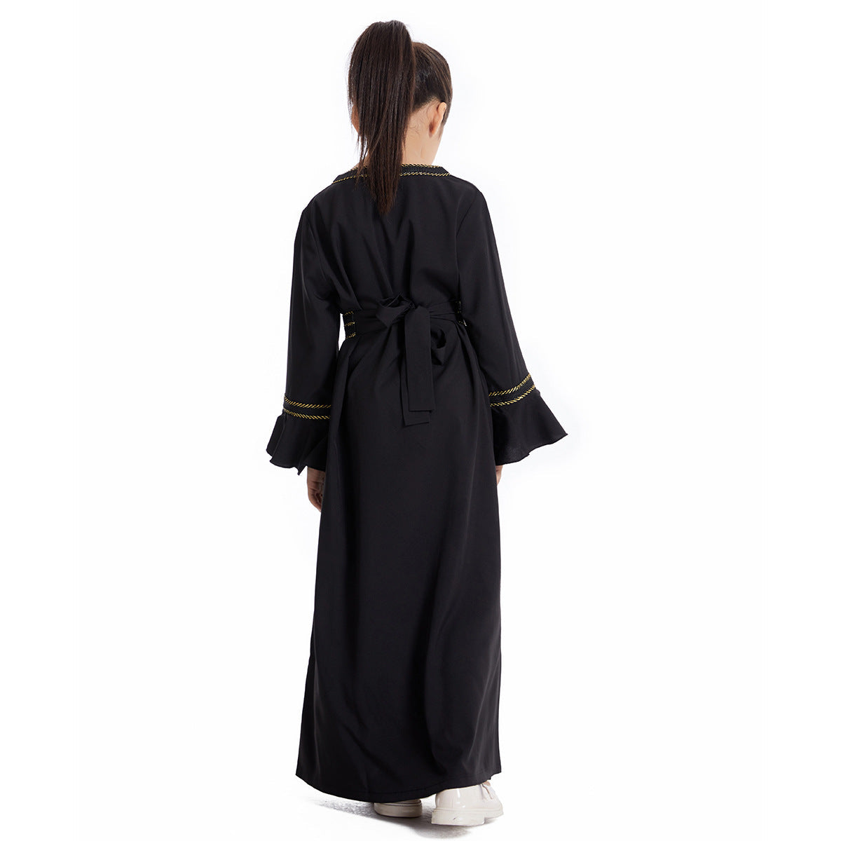 Girls Black Abaya