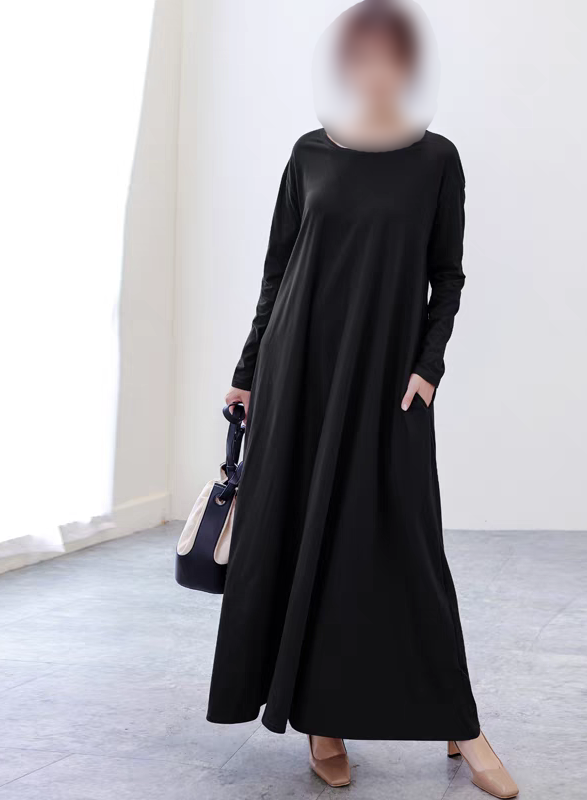 Plain Abaya Dress