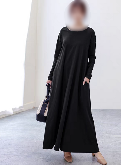Plain Abaya Dress