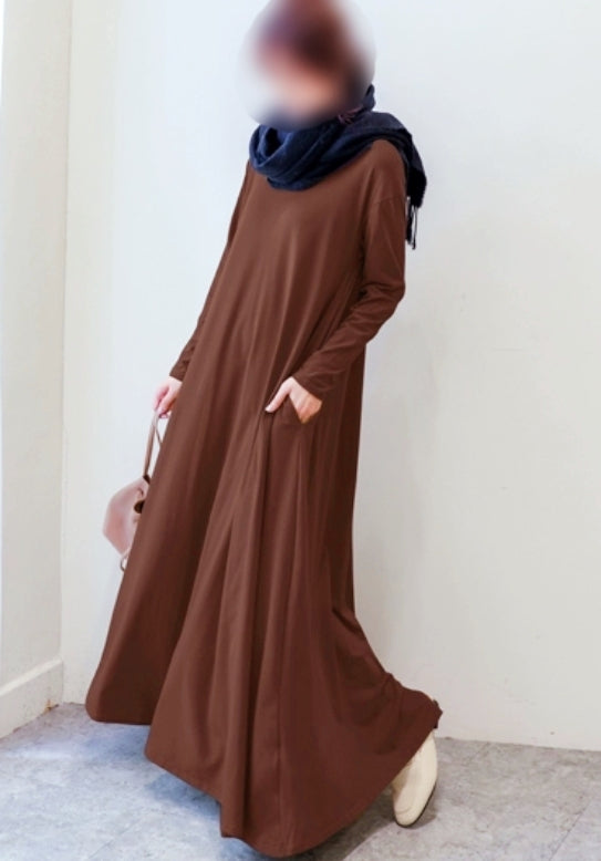 Plain Abaya Dress