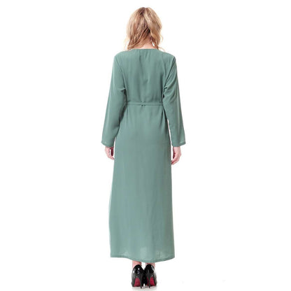 Summer Abaya wt Front Zipper (clearance online only)