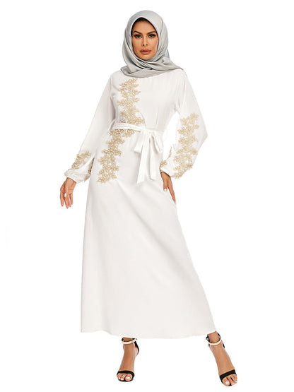 White Pearl Abaya - clearance online only