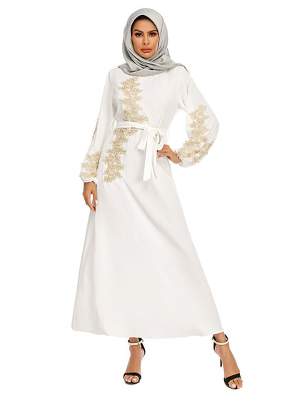 White Pearl Abaya - clearance online only