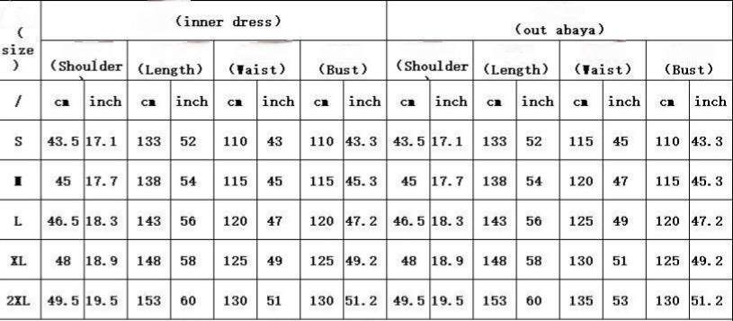 Crepe White Abaya with Inner | Modest 2 pcs set Ihram for Women
