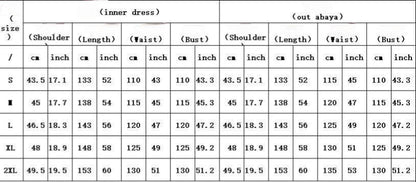 Crepe White Abaya with Inner | Modest 2 pcs set Ihram for Women