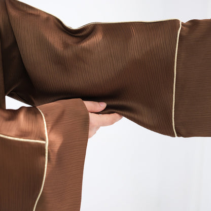 Crinkle Abaya in Emerald Green (clearance online only)